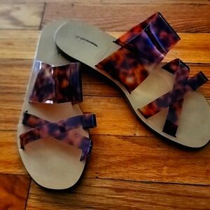 Jcrew Bali Tortoise Shell Sandals